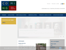 Tablet Screenshot of coming.org