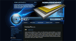 Desktop Screenshot of coming.cz