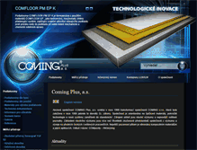 Tablet Screenshot of coming.cz